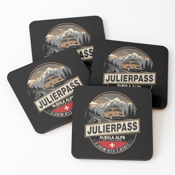 Item preview, Julier Pass Switzerland Retro Car designed and sold by Morrison101Jud.
