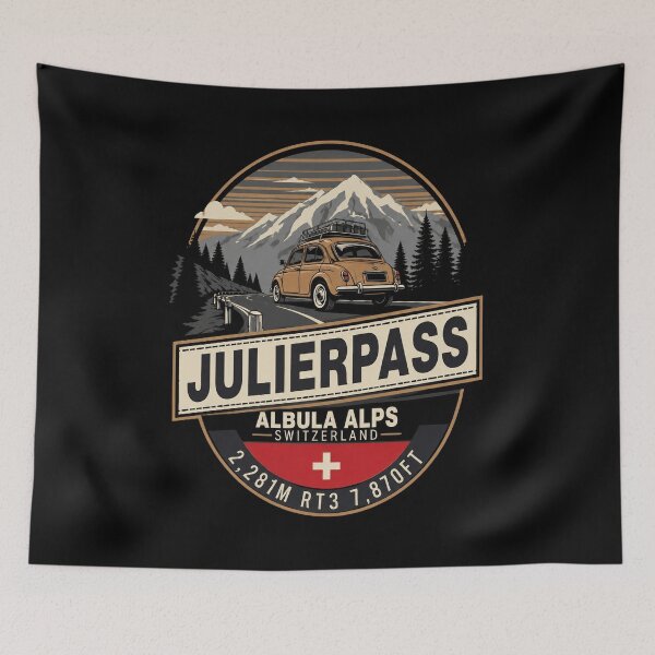 Item preview, Julier Pass Switzerland Retro Car designed and sold by Morrison101Jud.