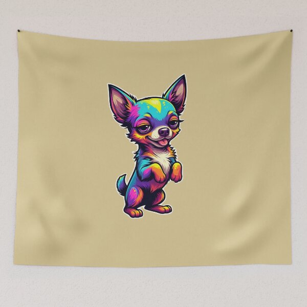 Item preview, Proud Neon Chihuahua – Cyber Streetwear designed and sold by design-rebell.