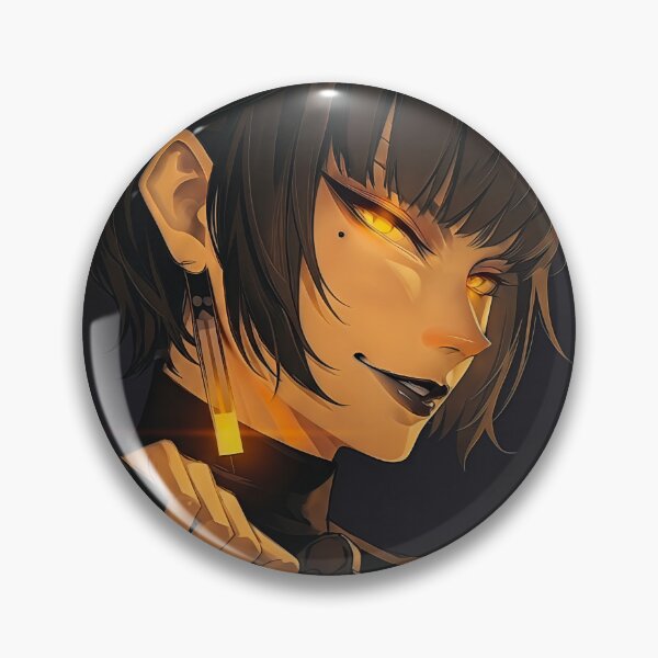 Item preview, Fierce Katana Samurai Anime Girl with Glowing Amber Eyes designed and sold by abanoubnabil.