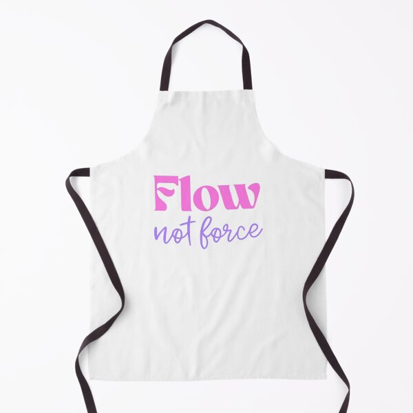 Item preview, Flow Not Force Positive Mindset Quote designed and sold by jianina-alondra.