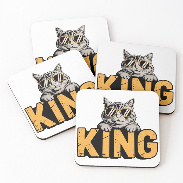 Item preview, Cool Cat King Sunglasses Animal Graphic designed and sold by OlyvieArt.
