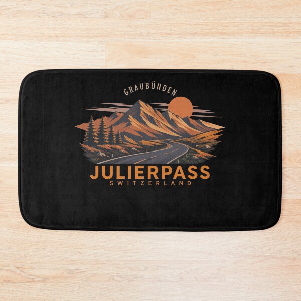 Item preview, Julier Pass Switzerland Vintage Retro Travel Emblem designed and sold by Michaeltien.