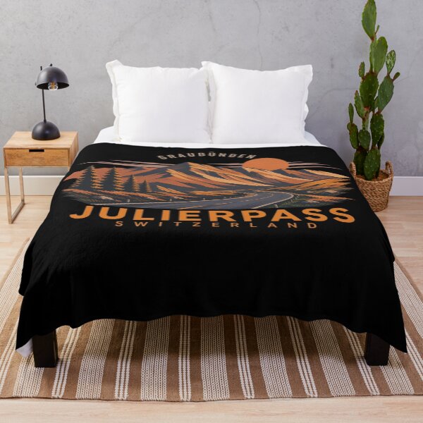Item preview, Julier Pass Switzerland Vintage Retro Travel Emblem designed and sold by Michaeltien.