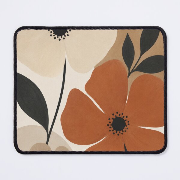 Item preview, Oversized Flowers in Earthy Tones designed and sold by Zaramodo.