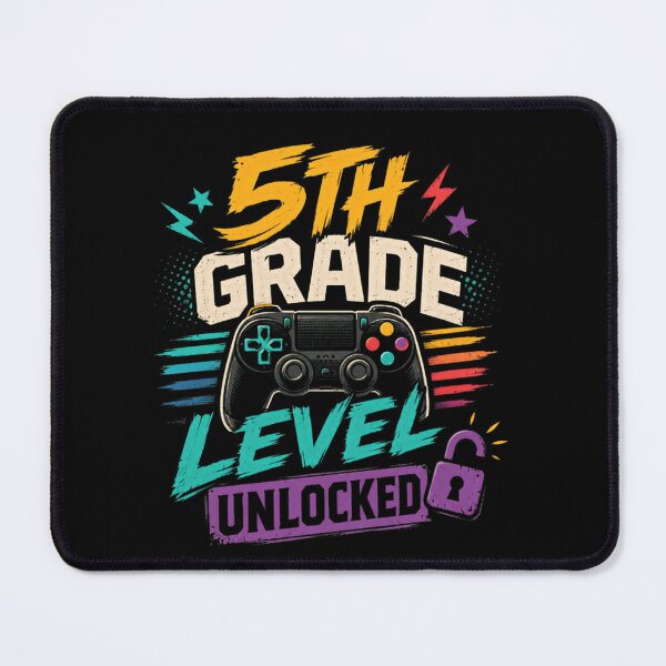 Item preview, 5th Grade Level Unlocked Gaming School Student designed and sold by RetroMini2026.