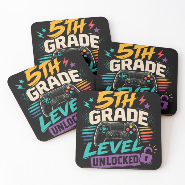 Item preview, 5th Grade Level Unlocked Gaming School Student designed and sold by RetroMini2026.