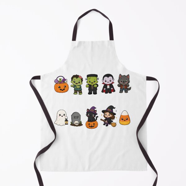 Item preview, Kawaii Halloween Sticker Pack | Cute Spooky Characters Witch Cat Ghost Vampire Pumpkin Collection designed and sold by boutkhilnl.