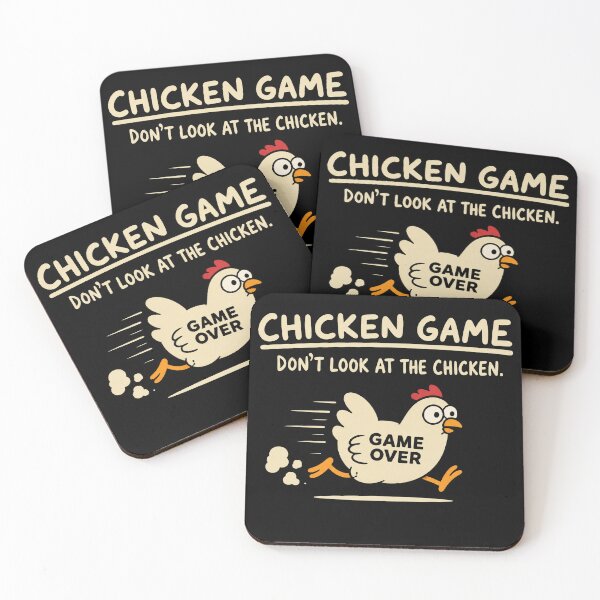 Item preview, Chicken Game Dont Look At The Chicken Funny designed and sold by Clayborn1Carrie.