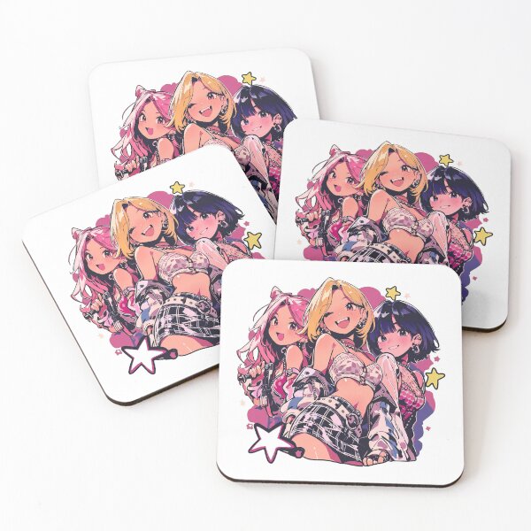 Item preview, Colorful Anime Girls Collage designed and sold by thachxanh66.