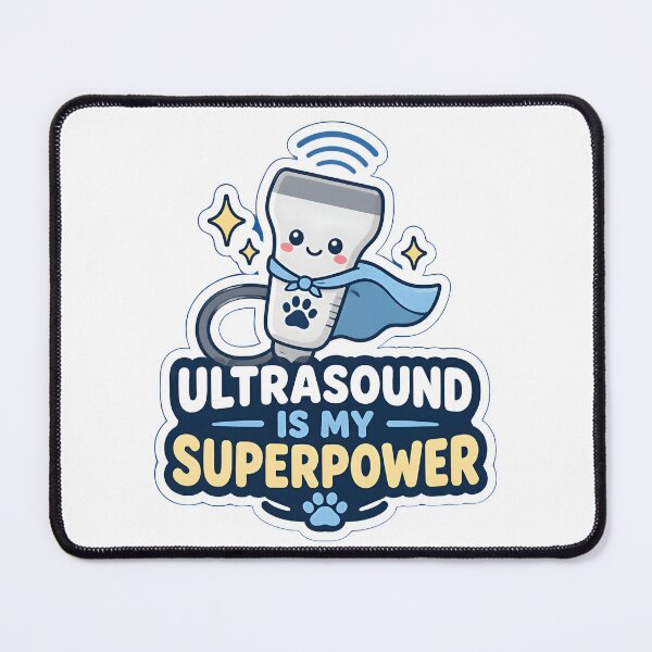 Item preview, Ultrasound Is My Superpower – Funny Veterinary Sonographer Design designed and sold by Bettybee00.