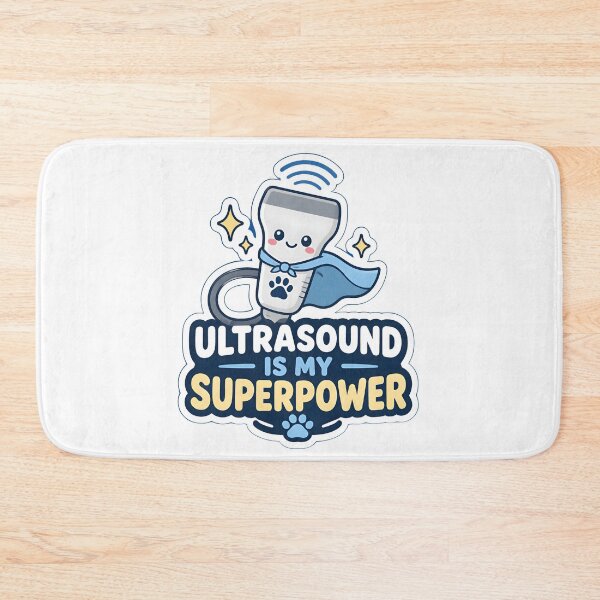 Item preview, Ultrasound Is My Superpower – Funny Veterinary Sonographer Design designed and sold by Bettybee00.