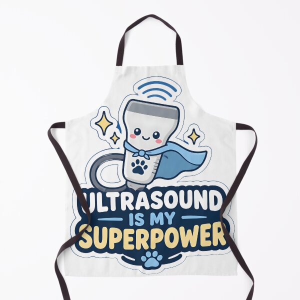 Item preview, Ultrasound Is My Superpower – Funny Veterinary Sonographer Design designed and sold by Bettybee00.