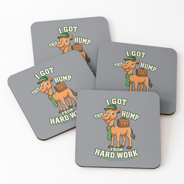Item preview, I Got This Hump From Hard Work – Funny Office Camel designed and sold by Aimetoi.