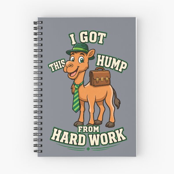 Item preview, I Got This Hump From Hard Work – Funny Office Camel designed and sold by Aimetoi.