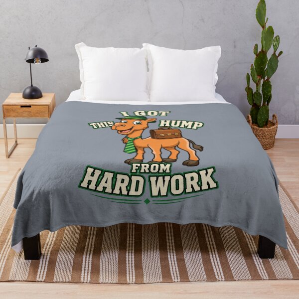 Item preview, I Got This Hump From Hard Work – Funny Office Camel designed and sold by Aimetoi.