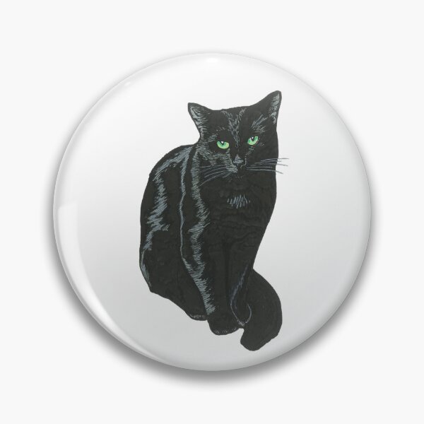 Item preview, Beautiful black cat designed and sold by Tiger's Eye Books.