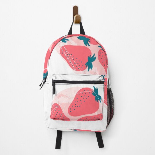 Item preview, Strawberry heart illustration with pink stain. Summer berry fruit designed and sold by Dynamisa.