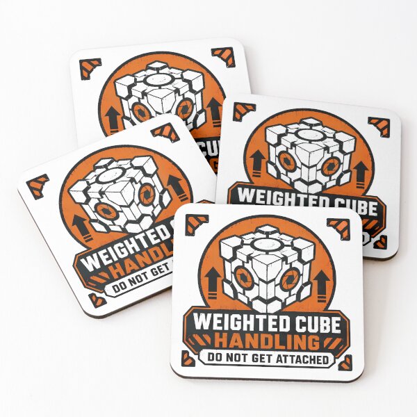 Item preview, Weighted Cube Handling Label designed and sold by agearb.