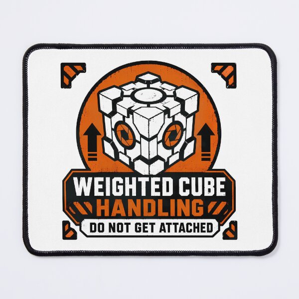 Item preview, Weighted Cube Handling Label designed and sold by agearb.