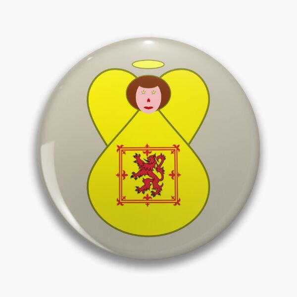 Item preview, Scotland Lion Rampant Angel Flag Design designed and sold by AuntieShoe.