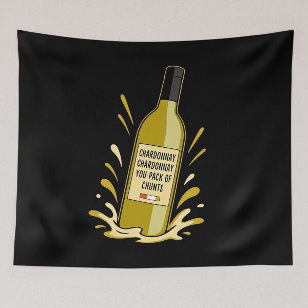 Item preview, Chardonnay You Chunts Retro Funny designed and sold by Morrison101Jud.
