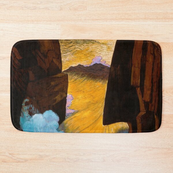 Item preview, Vorhor, The Green Wave coastal sunrise landscape painting print by Georges Lacombe designed and sold by Jéanpaul  Ferro.