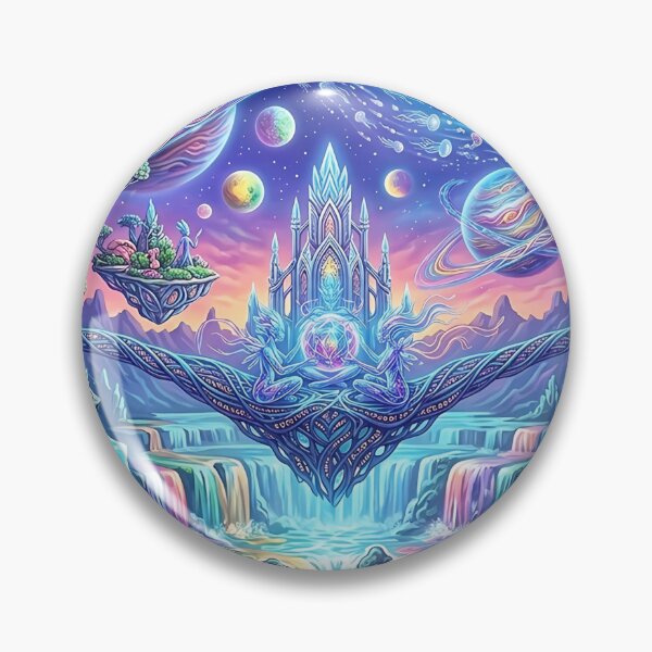 Item preview, Fantasy cosmic underwater world designed and sold by Agnisherl.
