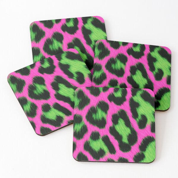 Item preview, Bright Neon Leopard Pattern Wild Fashion Statement Seamless Artwork designed and sold by EL-Lebedenko.