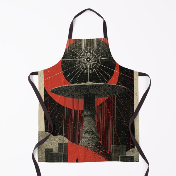 Item preview, Psychedelic Mushroom Design, Shamanic Third Eye Art, Dark Occult designed and sold by Hermetic Codex.