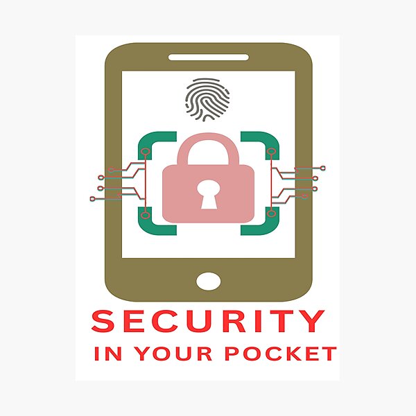 Item preview, Security In Your Pocket designed and sold by FiberatWorkTechs.