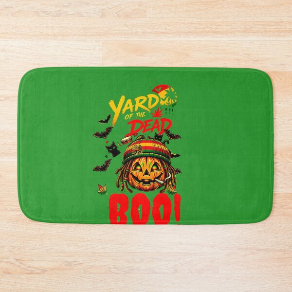 Item preview, Yard Of The Dead Rastafarian Pumpkin Halloween BOO designed and sold by digitalbob60.