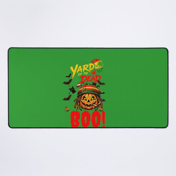 Item preview, Yard Of The Dead Rastafarian Pumpkin Halloween BOO designed and sold by digitalbob60.