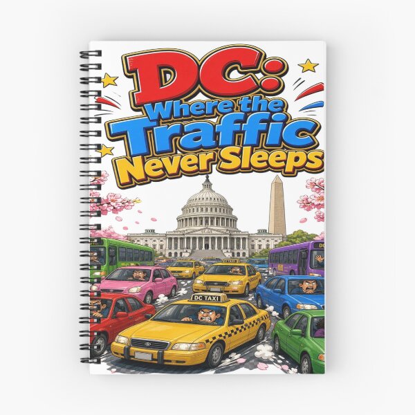Item preview, Washington DC Traffic Humor Funny Political Street Art designed and sold by Sushikidsntoddlers.