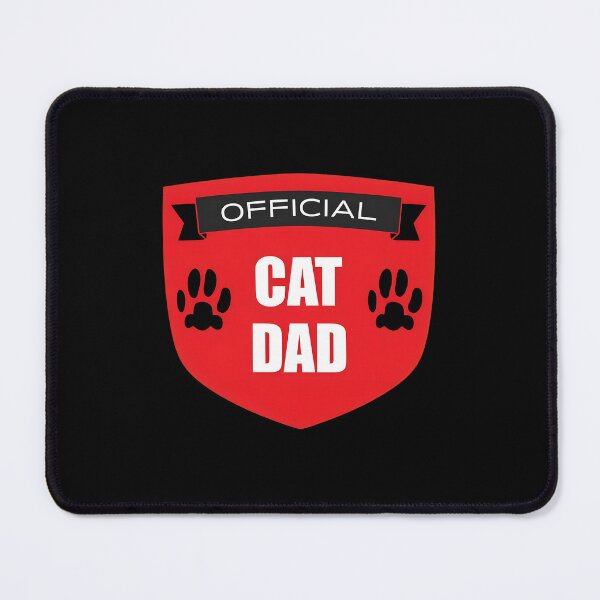 Item preview, Official Cat Dad Emblem Paw Print designed and sold by OlyvieArt.