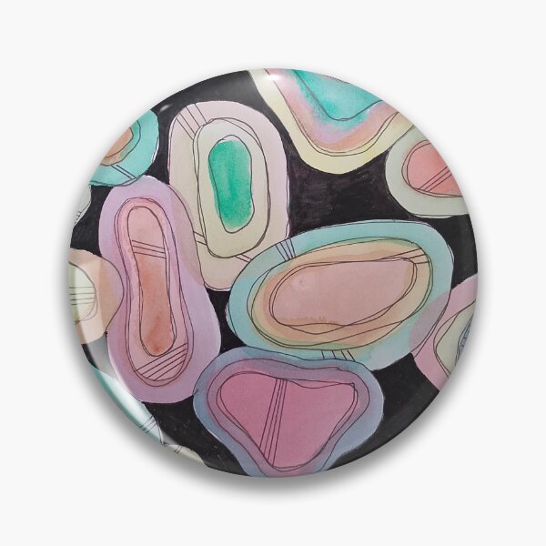 Item preview, Rainbow pebble doodles designed and sold by SDaviesArtworks.