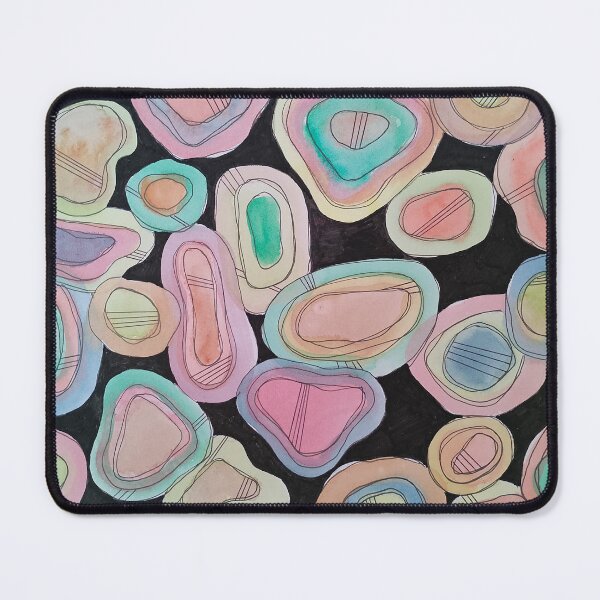 Item preview, Rainbow pebble doodles designed and sold by SDaviesArtworks.