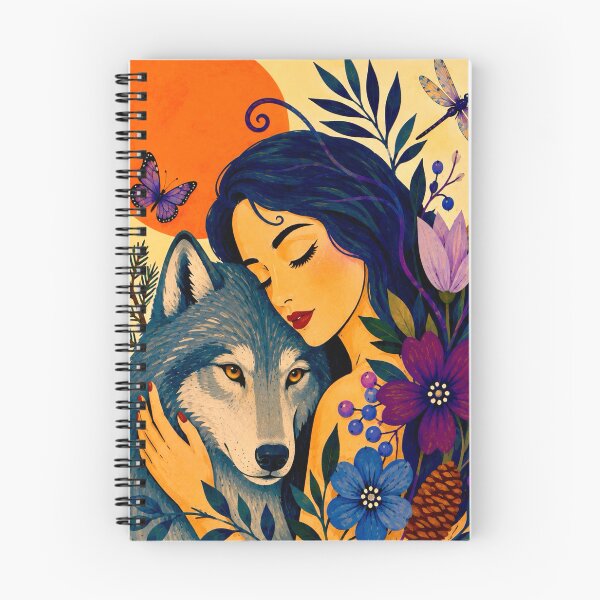 Item preview, Woman and Wolf designed and sold by NeuroArtGallery.