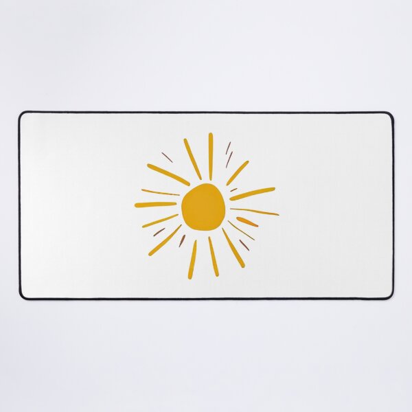 Item preview, Boho Hand Drawn Sun Minimalist Yellow Sunburst designed and sold by Vision Crafted.