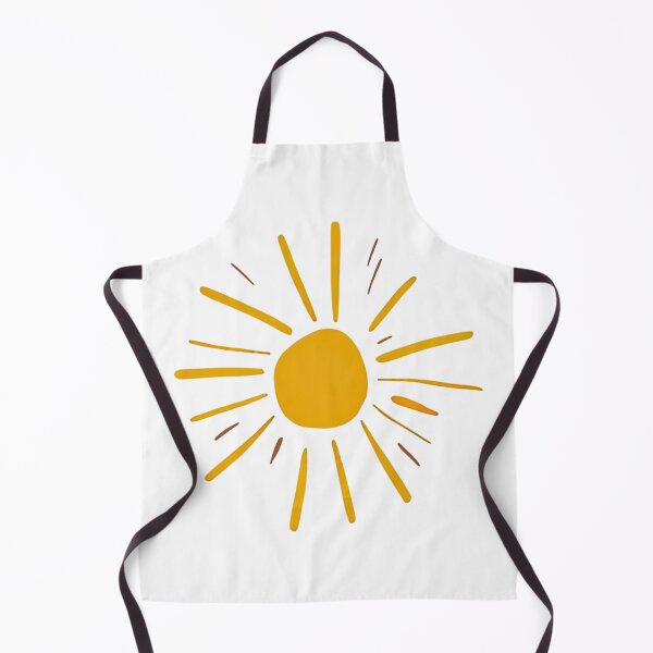 Item preview, Boho Hand Drawn Sun Minimalist Yellow Sunburst designed and sold by Vision Crafted.