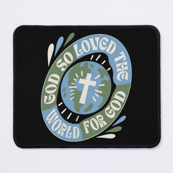 Item preview, God Loves The World Vintage Retro designed and sold by Clayborn1Carrie.