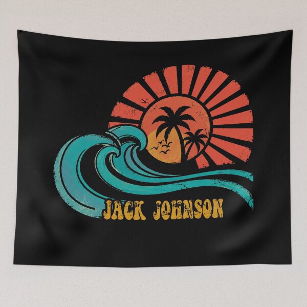 Item preview, Jack Johnson Retro Beach Graphic designed and sold by Helen042Tracey.