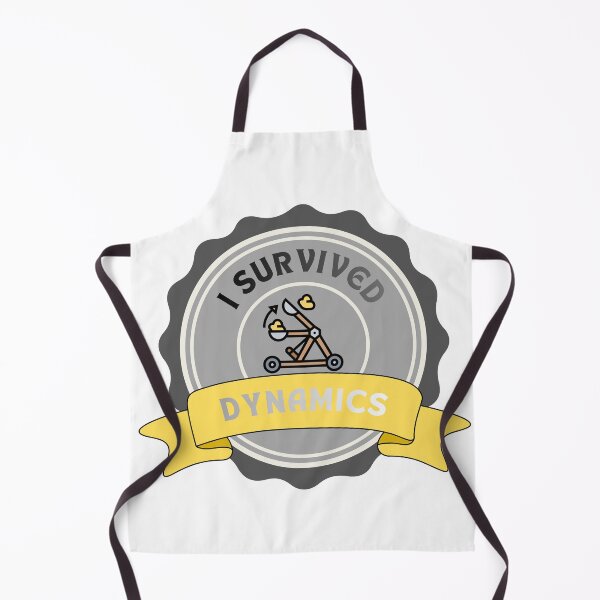 Item preview, I Survived Dynamics Engineering Student Badge designed and sold by ThePungineer.