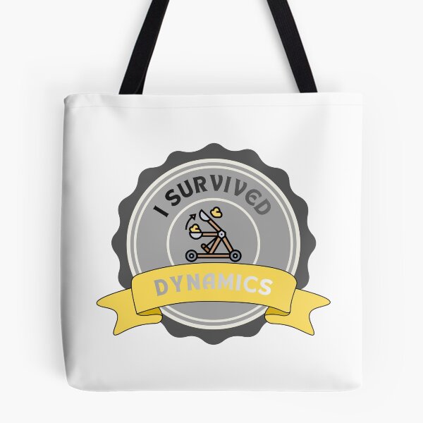 Item preview, I Survived Dynamics Engineering Student Badge designed and sold by ThePungineer.