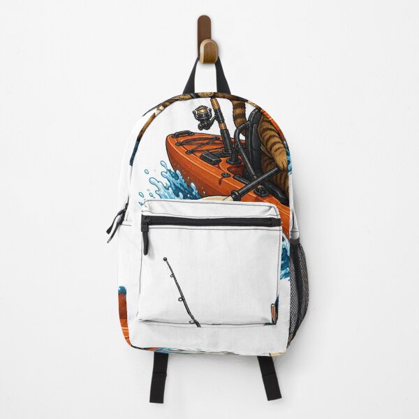 Item preview, Kayak Fishing Brown Tabby Cat designed and sold by TVEX19.