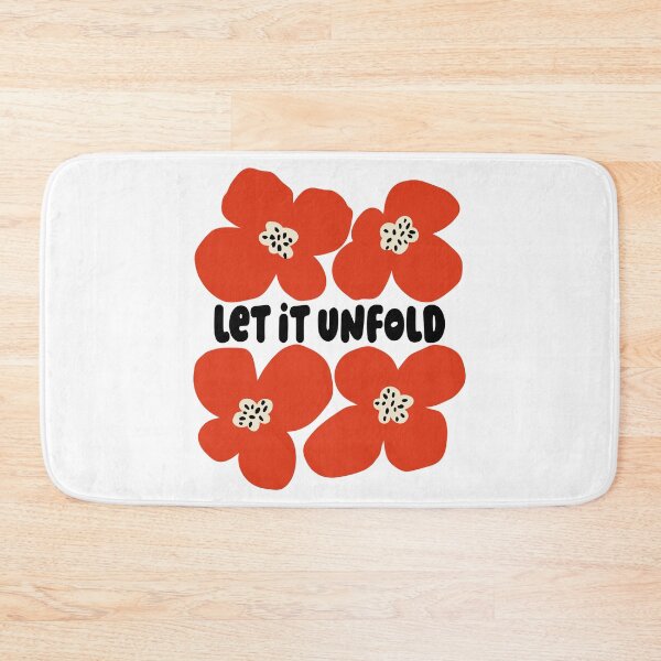 Item preview, Let It Unfold Floral Graphic designed and sold by imaniko.