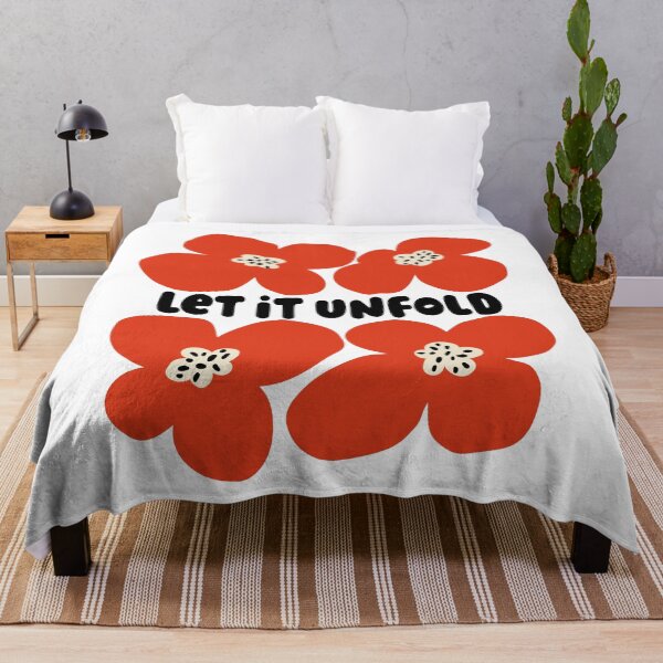 Item preview, Let It Unfold Floral Graphic designed and sold by Aniko Tulipan.
