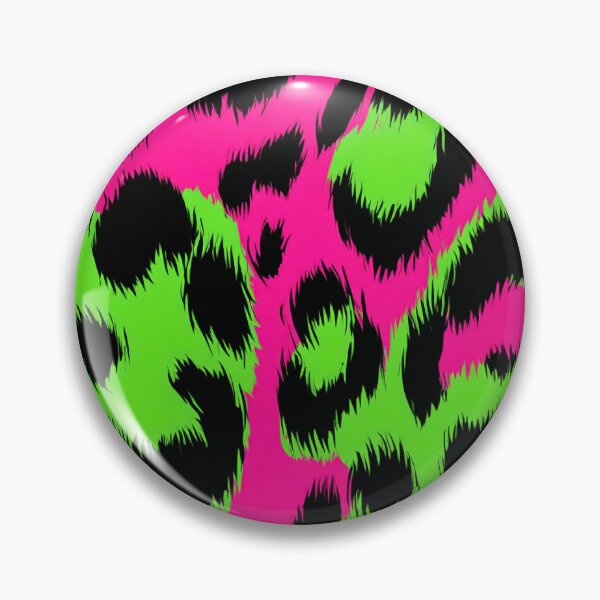 Item preview, Bold Neon Leopard Spots Pattern Modern Fashion Textile Design designed and sold by EL-Lebedenko.
