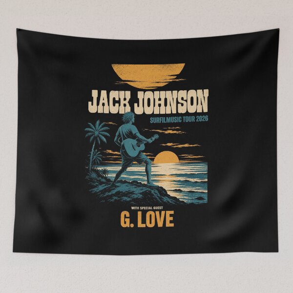 Item preview, Jack Johnson Tour 2026 Retro Isengaja designed and sold by Mckenna165.