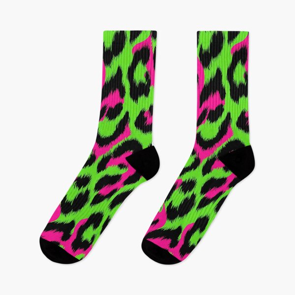 Item preview, Bold Neon Leopard Spots Pattern Modern Fashion Textile Design designed and sold by EL-Lebedenko.